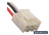 Nihon Kohden Edan SE-1 Replacement Battery, 14.8V, 2600mAh, Li-ion 6