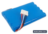 Nihon Kohden ECG-1500 Replacement Battery, 12V, 3800mAh, Ni-MH 3