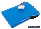 Nihon Kohden ECG-1500 Replacement Battery, 12V, 3800mAh, Ni-MH 4