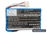 Nihon Kohden ECG-1500 Replacement Battery, 12V, 3800mAh, Ni-MH 5