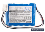 Nihon Kohden BSM-2300 Replacement Battery, 12V, 3800mAh, Ni-MH 5