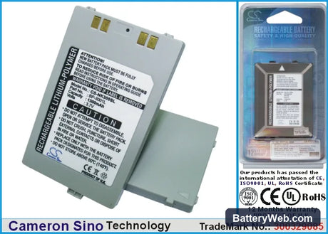 Nokia 6708 Replacement Battery, 3.7V, 1300mAh, Li-ion 1