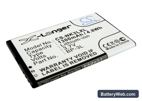 MyPhone 1080 Replacement Battery, 3.7V, 1300mAh, Li-ion 1