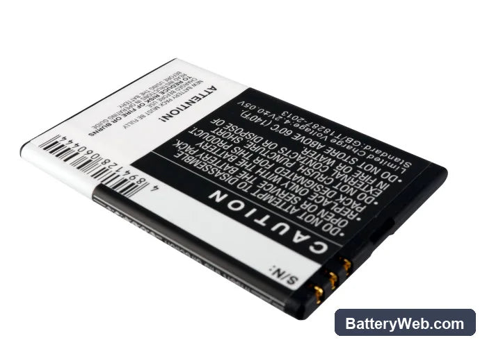 MyPhone 1080 Replacement Battery, 3.7V, 1300mAh, Li-ion 4