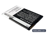 MyPhone 1080 Replacement Battery, 3.7V, 1300mAh, Li-ion 4