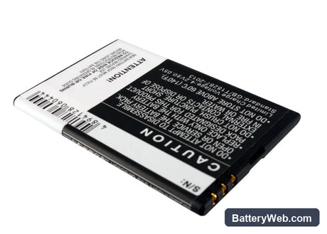 MyPhone 1080 Replacement Battery, 3.7V, 1300mAh, Li-ion 4