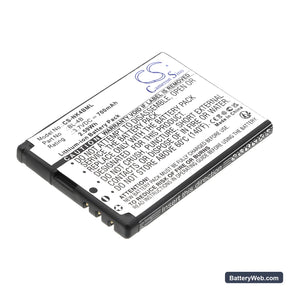 Nokia 6111 Replacement Battery, 3.7V, 700mAh, Li-ion 1