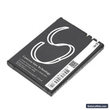 Nokia 6111 Replacement Battery, 3.7V, 700mAh, Li-ion 4