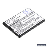 SVP Tango Replacement Battery, 3.7V, 950mAh, Li-ion 1