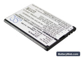 KNmobile I736 Replacement Battery, 3.7V, 1500mAh, Li-ion 2