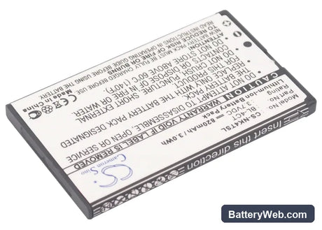 Gresso Cruiser Replacement Battery, 3.7V, 820mAh, Li-ion 2