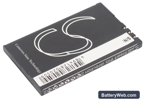 Gresso Cruiser Replacement Battery, 3.7V, 820mAh, Li-ion 3