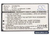 Gresso Cruiser Replacement Battery, 3.7V, 820mAh, Li-ion 5