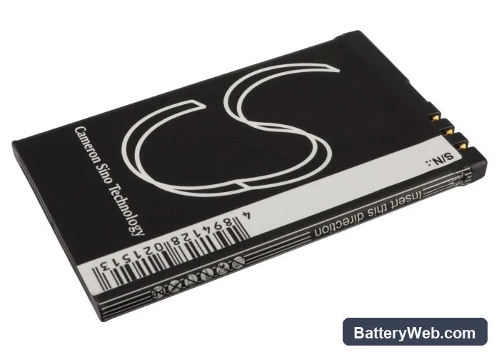 MyPhone 1080 Replacement Battery, 3.7V, 1000mAh, Li-ion 4