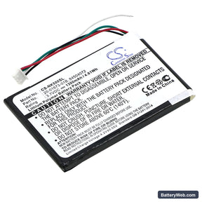 Nokia 500 Replacement Battery, 3.7V, 1300mAh, Li-Polymer 1