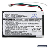Nokia 500 Replacement Battery, 3.7V, 1300mAh, Li-Polymer 3
