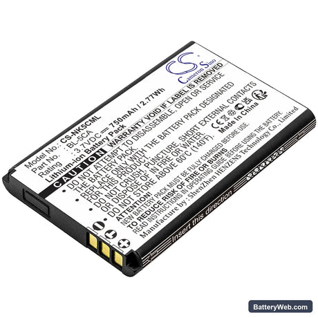 VIBO K520 Replacement Battery, 3.7V, 750mAh, Li-ion 1