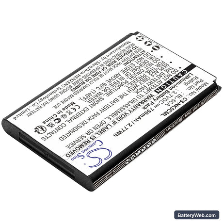 VIBO K520 Replacement Battery, 3.7V, 750mAh, Li-ion 2