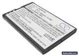 Nokia 5800 Replacement Battery, 3.7V, 900mAh, Li-ion 1