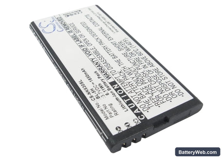 Nokia Lumia 630 Replacement Battery, 3.7V, 1650mAh, Li-ion 2