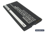 Nokia Lumia 630 Replacement Battery, 3.7V, 1650mAh, Li-ion 4