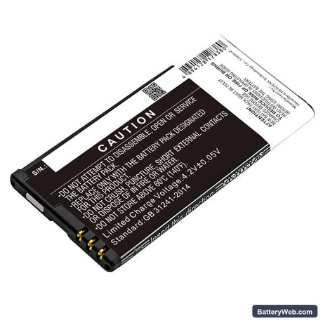 Nokia Lumia 630 Replacement Battery, 3.7V, 1800mAh, Li-ion 3