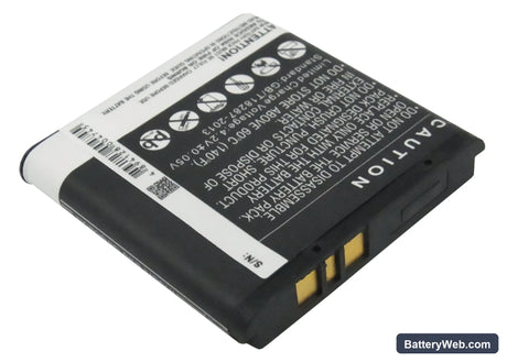 Nokia 3250 Replacement Battery, 3.7V, 1100mAh, Li-ion 3