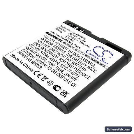 Mobiado Professional 105 Damascus Replacement Battery, 3.7V, 750mAh, Li-ion 1