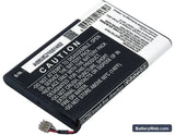 Nokia 800 Replacement Battery, 3.7V, 1450mAh, Li-ion 3