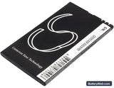 Nokia Lumia 810 Replacement Battery, 3.7V, 1400mAh, Li-ion 4