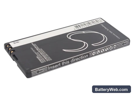 Nokia Lumia 820 Replacement Battery, 3.7V, 1200mAh, Li-ion 4