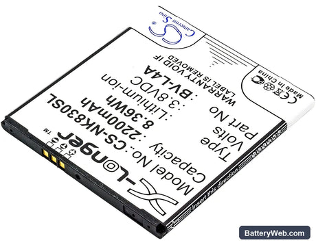 Nokia Tesla Replacement Battery, 3.8V, 2200mAh, Li-ion 2