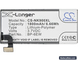 Nokia Lumia 900 Replacement Battery, 3.7V, 1800mAh, Li-Polymer 5
