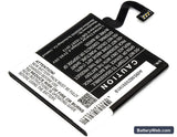 Nokia Lumia 920 Replacement Battery, 3.7V, 2000mAh, Li-Polymer 3