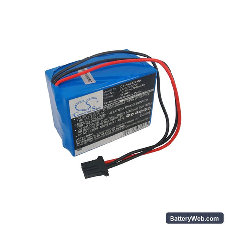 Nihon Kohden Cardiolife ECG-9320 Replacement Battery, 12V, 2900mAh, Sealed Lead Acid 1