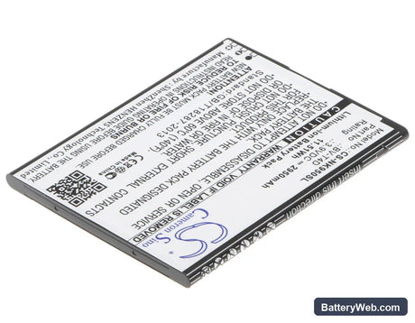 Microsoft Lumia 950 XL Replacement Battery, 3.9V, 2950mAh, Li-ion 2
