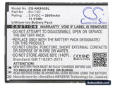Microsoft Lumia 950 XL Replacement Battery, 3.9V, 2950mAh, Li-ion 5