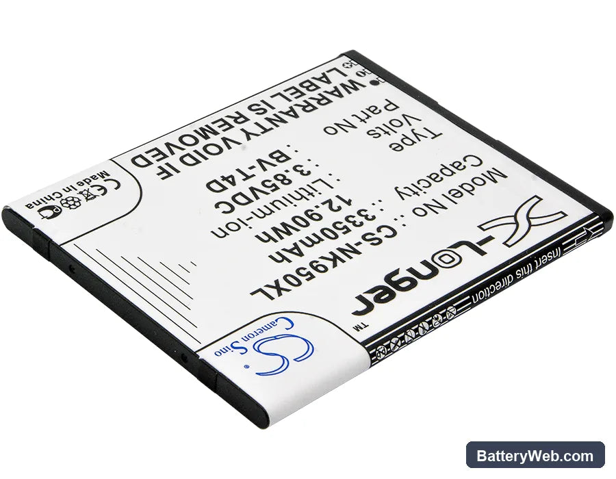 Microsoft Lumia 950 XL Replacement Battery, 3.85V, 3350mAh, Li-ion 2