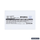 SVP DV-8300 Replacement Battery, 3.7V, 1000mAh, Li-ion 5