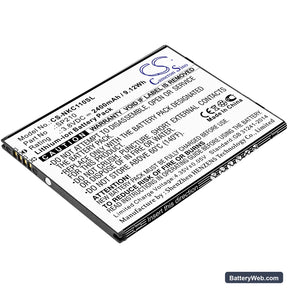 Nokia C1 Plus Replacement Battery, 3.8V, 2400mAh, Li-ion 1
