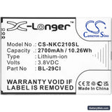 Nokia C21 Replacement Battery, 3.8V, 2700mAh, Li-ion 3
