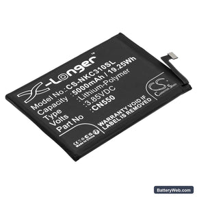 Nokia G22 Replacement Battery, 3.85V, 5000mAh, Li-Polymer 1