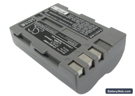NiKon D100 SLR Replacement Battery, 7.4V, 2000mAh, Li-ion 2