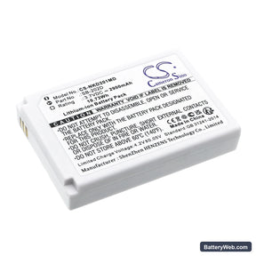 Nihon Kohden CardioAir ECG-2010 Replacement Battery, 3.7V, 2900mAh, Li-ion 1