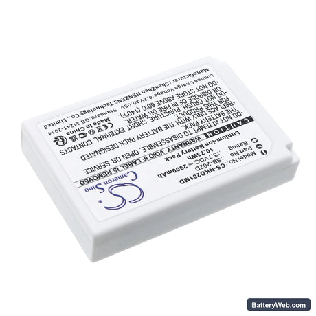 Nihon Kohden CardioAir ECG-2010 Replacement Battery, 3.7V, 2900mAh, Li-ion 2