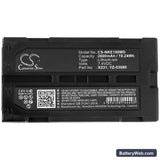 Nihon Kohden WEE-1000 Replacement Battery, 7.4V, 2600mAh, Li-ion 3