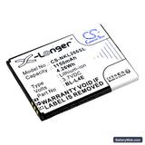 Nokia 2660 Flip 4G Replacement Battery, 3.7V, 1150mAh, Li-ion 1