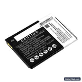 Nokia 2660 Flip 4G Replacement Battery, 3.7V, 1150mAh, Li-ion 4