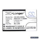 Nokia 105 4G (2021) Replacement Battery, 3.7V, 800mAh, Li-ion 5