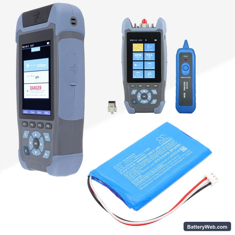 Novker AUA800 Replacement Battery, 3.7V, 4000mAh, Li-Polymer 6